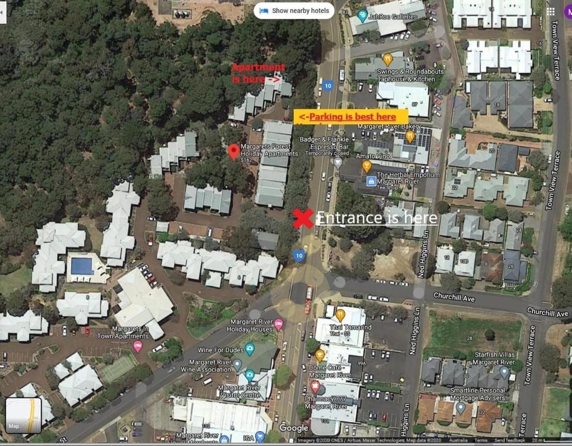 Margaret Forest Retreat Apartment 129 - Located Within Margaret Forest, In The Heart Of The Town Centre Of Margaret River, Spa Apartment! מראה חיצוני תמונה